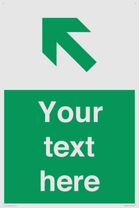 Custom Safe condition: Green Up left arrow